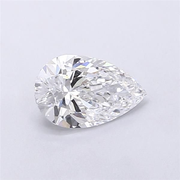 0.80ct D VVS2 Rare Carat Ideal Cut Pear Lab Grown Diamond