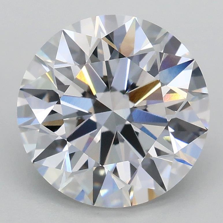 2.58ct E VS1 Rare Carat Ideal Cut Round Lab Grown Diamond