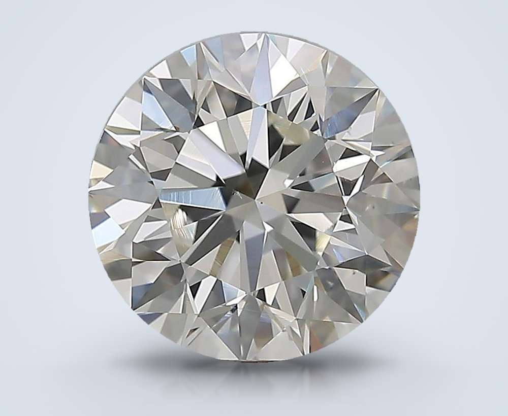 3.50 Carat Round Natural Diamond