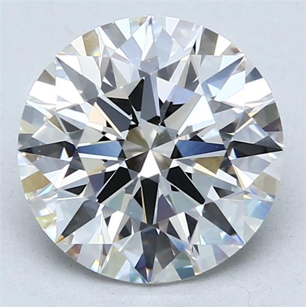 3.04 Carat Round Lab Diamond