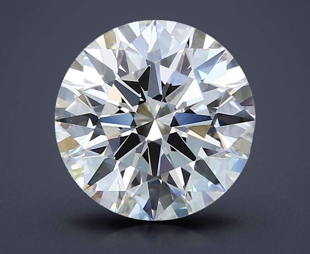 3.04 Carat Round Lab Diamond