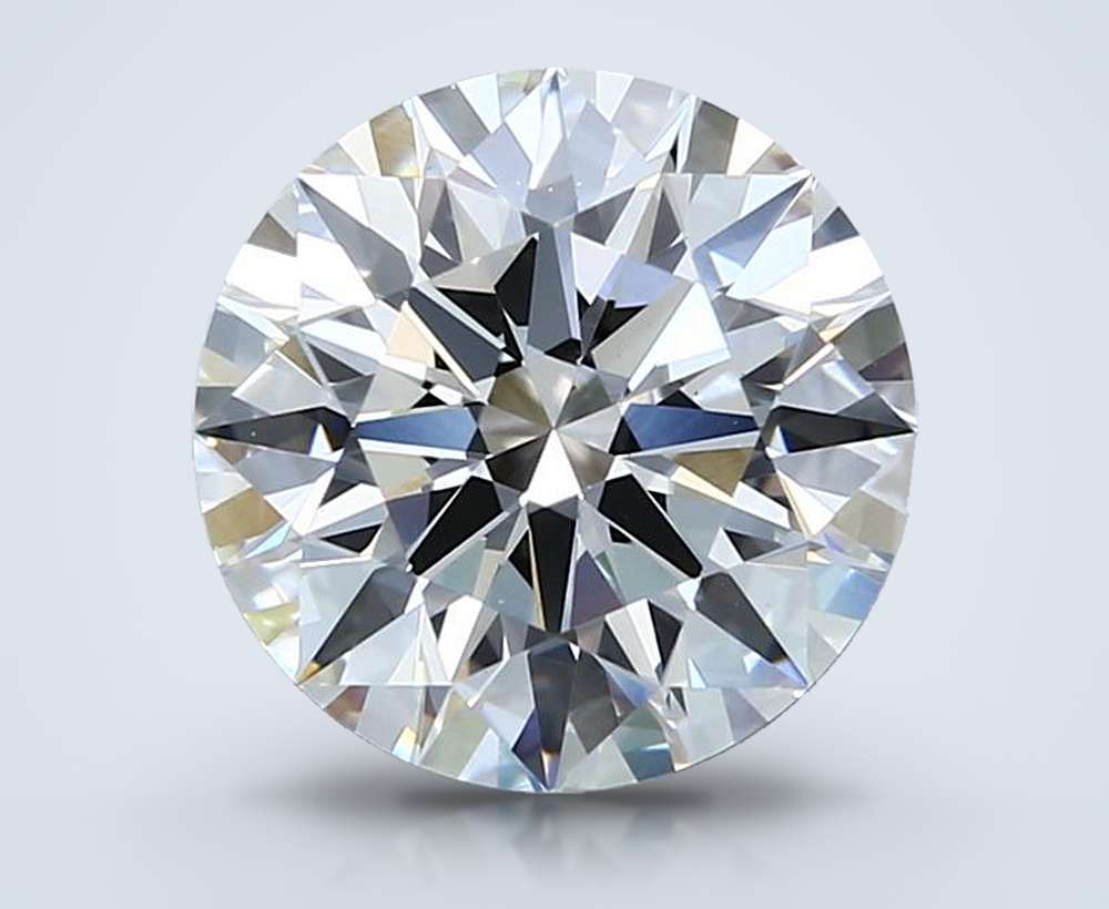 3.04 Carat Round Lab Diamond