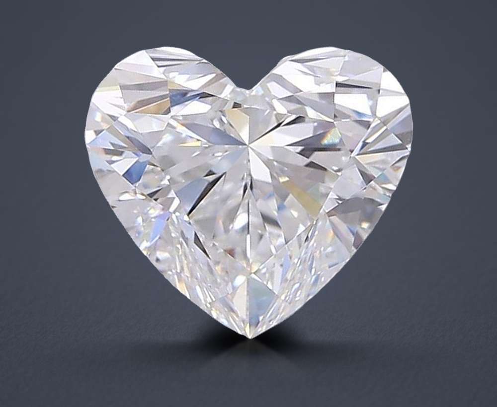 5.50 Carat Heart Lab Diamond