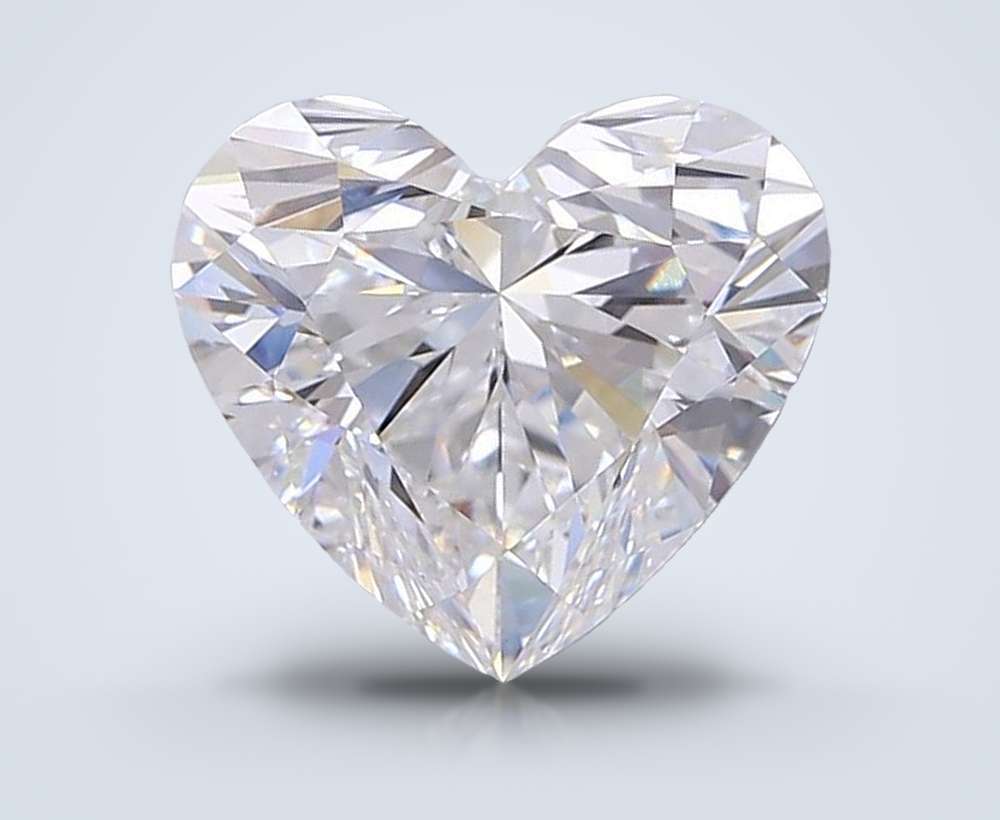 5.50 Carat Heart Lab Diamond