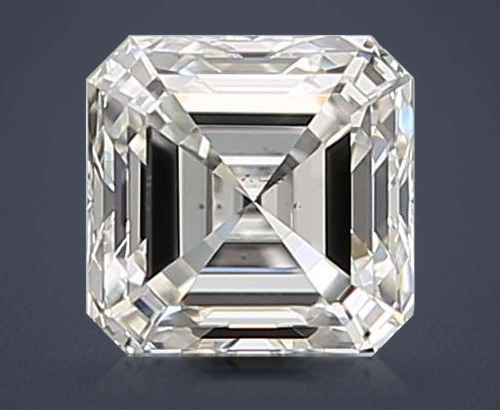 0.72 Carat Asscher Natural Diamond