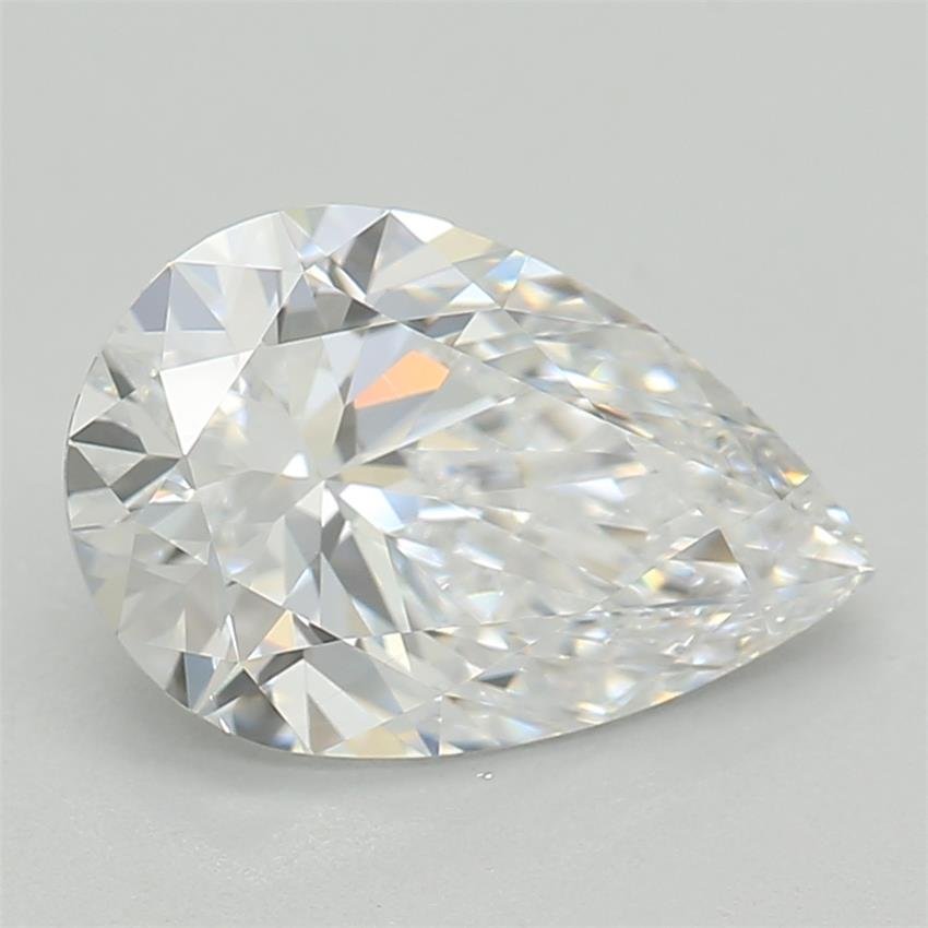 1.01ct D VS2 Rare Carat Ideal Cut Pear Lab Grown Diamond