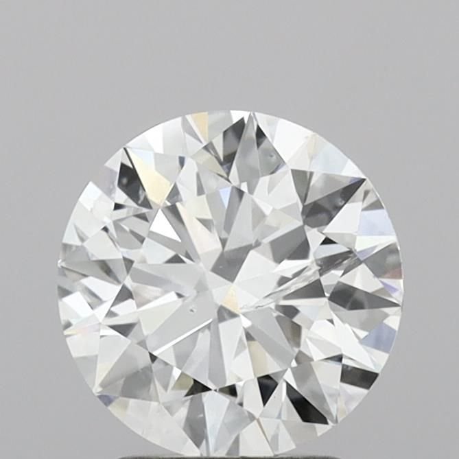 2.12ct D SI2 Rare Carat Ideal Cut Round Diamond