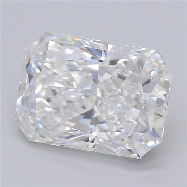 1.78ct D VVS2 Rare Carat Ideal Cut Radiant Lab Grown Diamond