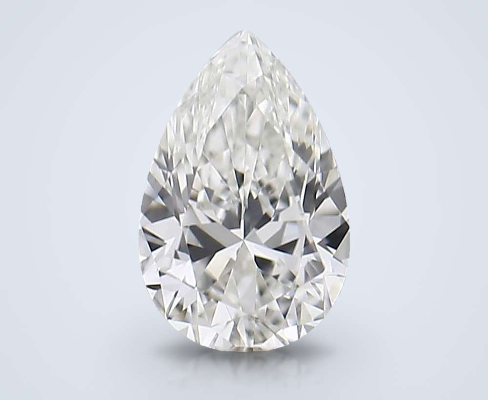 0.18 Carat Pear Natural Diamond