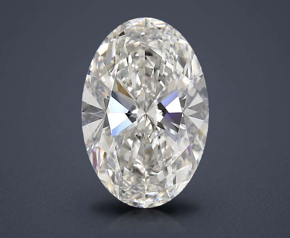 3.19 Carat Oval Lab Diamond