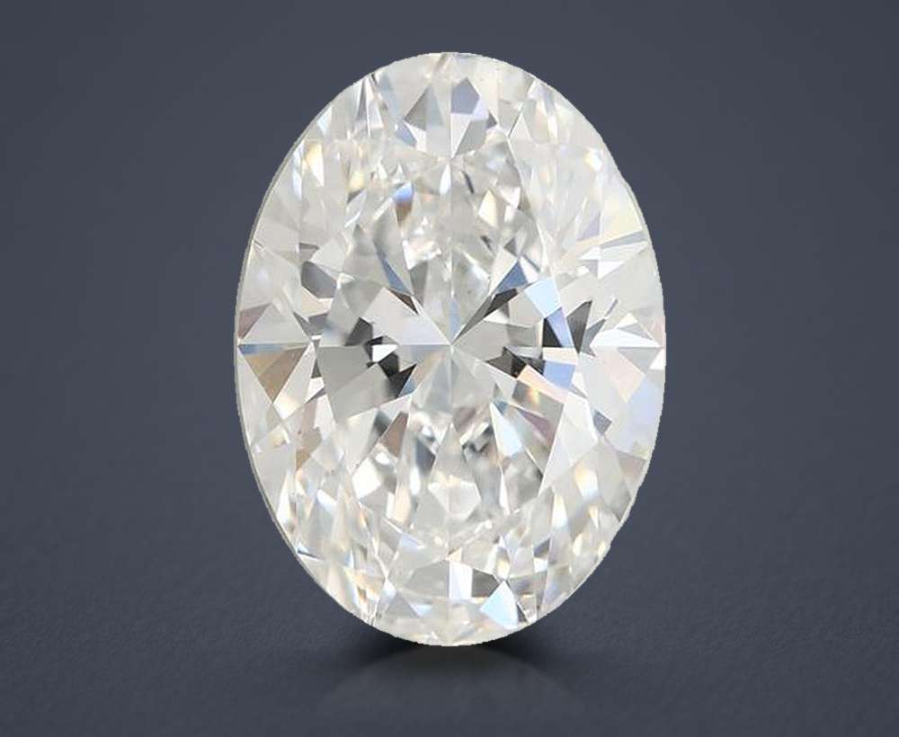 3.00 Carat Oval Lab Diamond