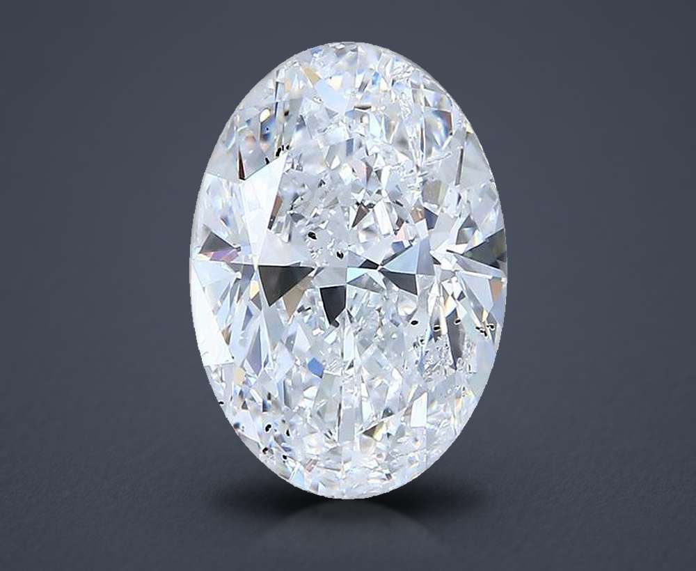 3.08 Carat Oval Natural Diamond