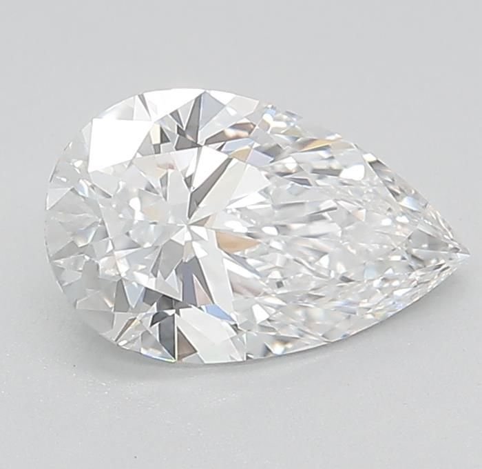 0.98ct D VVS1 Rare Carat Ideal Cut Pear Lab Grown Diamond