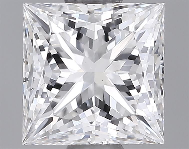 0.81ct E VS2 Rare Carat Ideal Cut Princess Lab Grown Diamond