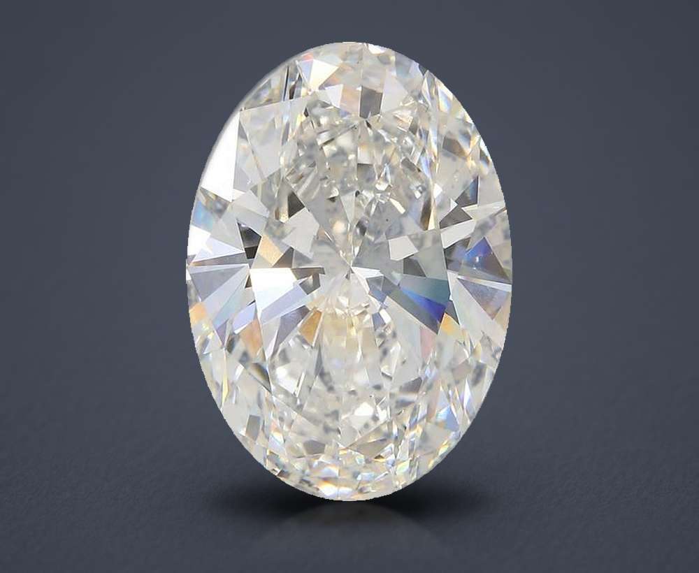 16.09 Carat Oval Lab Diamond