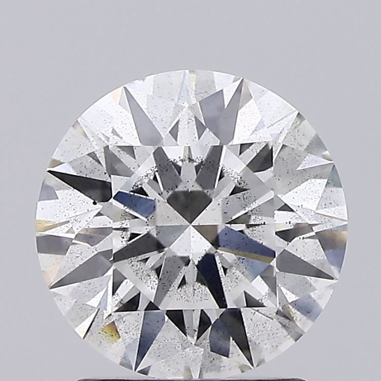 1.89ct G SI2 Excellent Cut Round Lab Grown Diamond