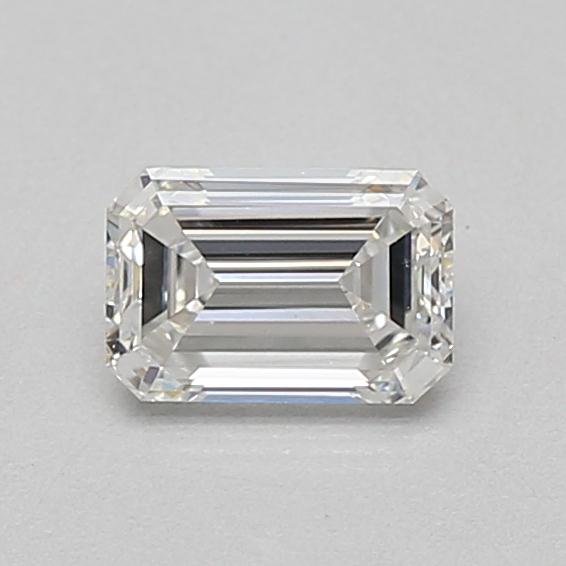 0.71ct E VVS2 Very Good Cut Emerald Lab Grown Diamond