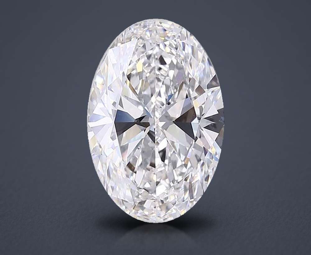 7.02 Carat Oval Lab Diamond