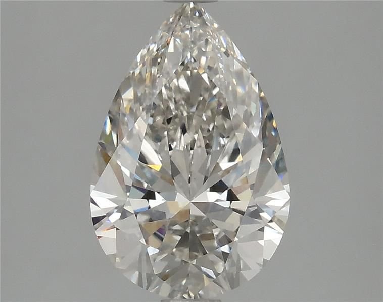 2.30ct H VS1 Rare Carat Ideal Cut Pear Lab Grown Diamond