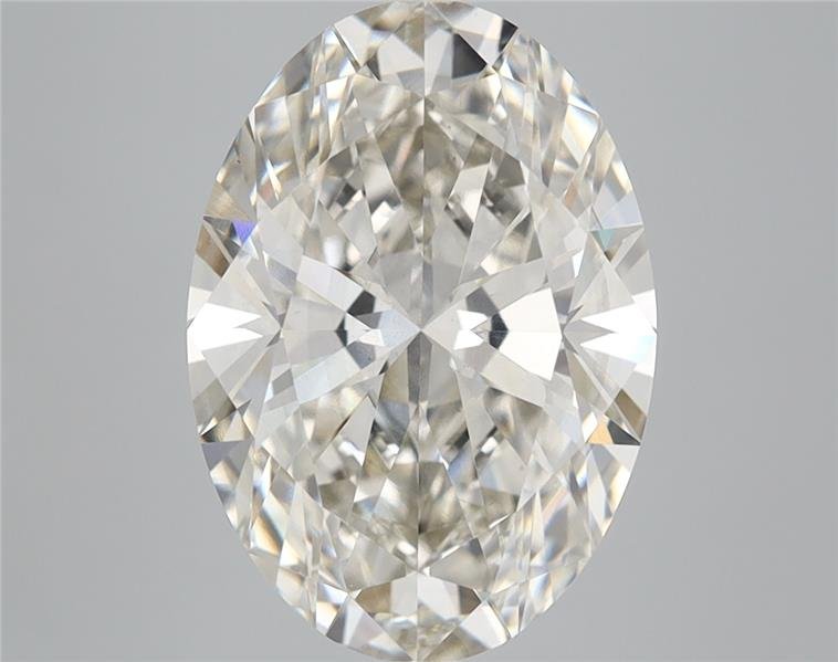 4.03ct I VS2 Rare Carat Ideal Cut Oval Lab Grown Diamond