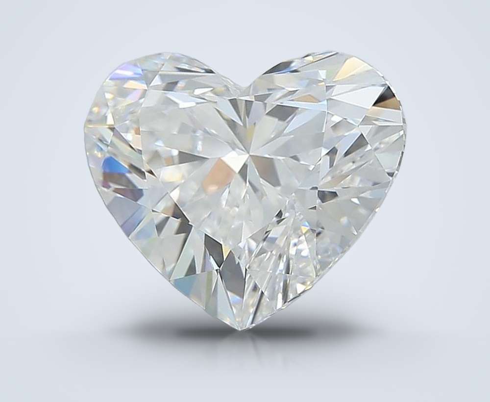 4.36 Carat Heart Lab Diamond