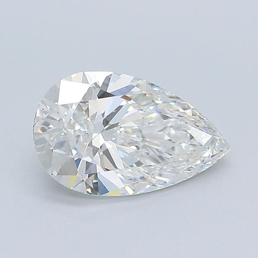 1.36ct E VS1 Rare Carat Ideal Cut Pear Lab Grown Diamond
