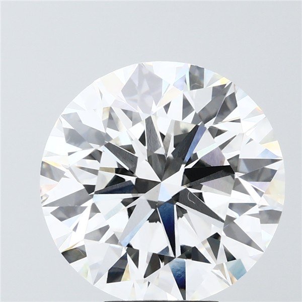 7.04ct G VVS1 Rare Carat Ideal Cut Round Lab Grown Diamond