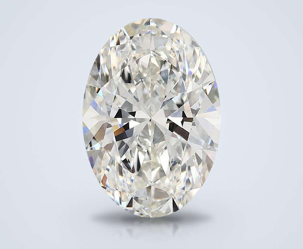 3.86 Carat Oval Lab Diamond