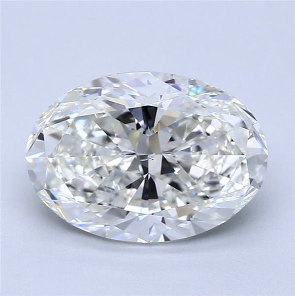 2.71ct H SI2 Very Good Cut Oval Diamond