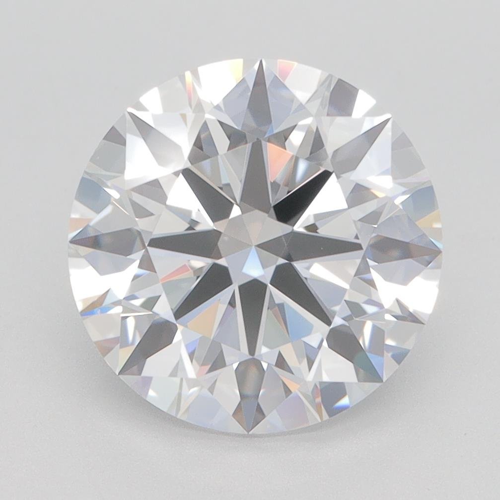 3.70ct D VVS1 Rare Carat Ideal Cut Round Lab Grown Diamond
