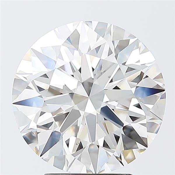 4.19ct H VS1 Excellent Cut Round Lab Grown Diamond