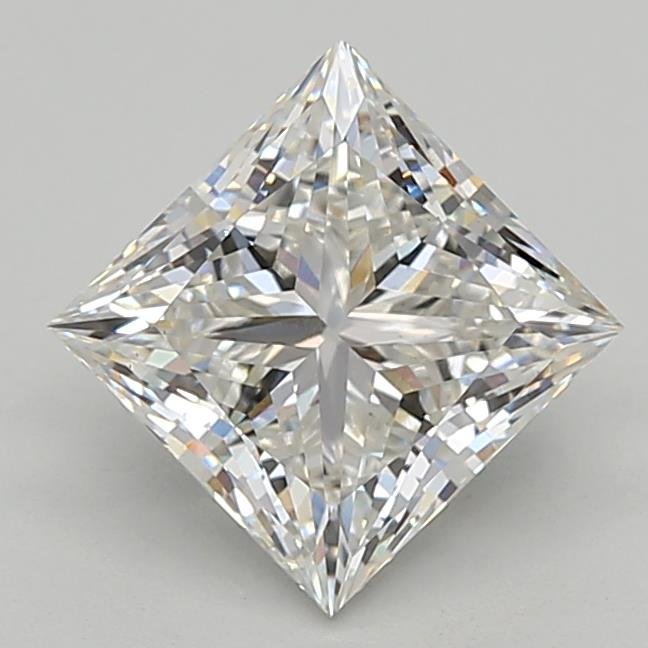 2.84ct G VS1 Rare Carat Ideal Cut Princess Lab Grown Diamond