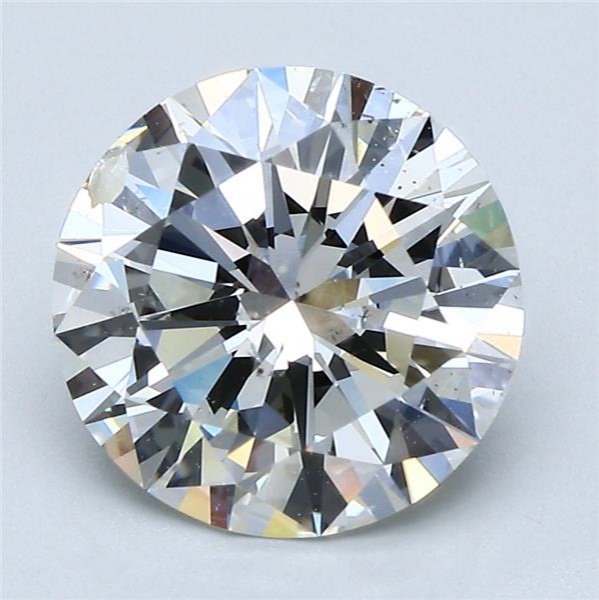 3.37ct I SI2 Excellent Cut Round Diamond