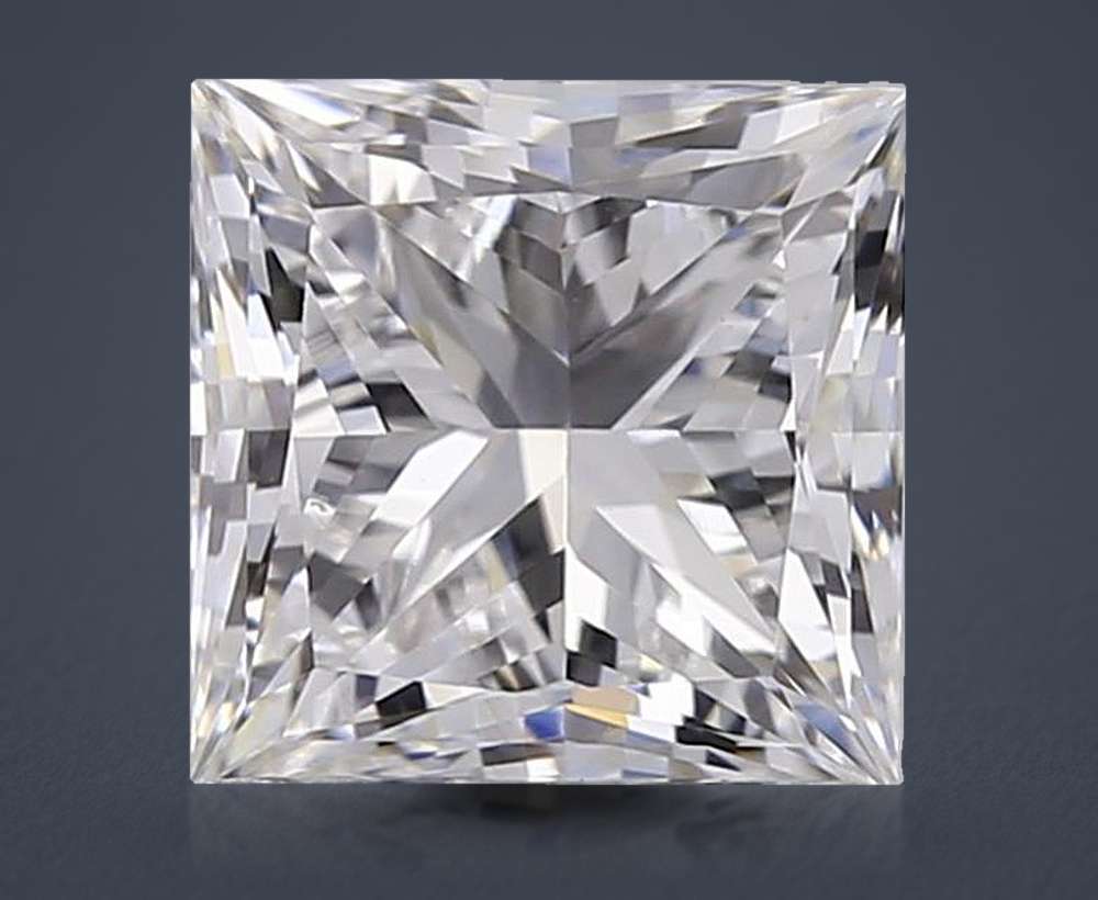 0.87 Carat Princess Lab Diamond