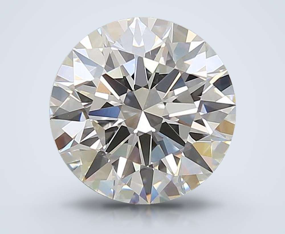 3.07 Carat Round Lab Diamond