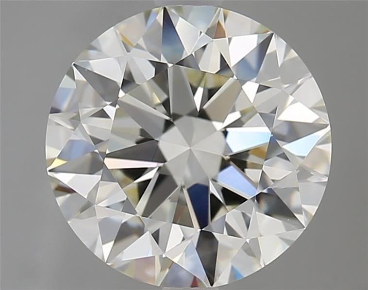 3.03ct I IF Rare Carat Ideal Cut Round Diamond