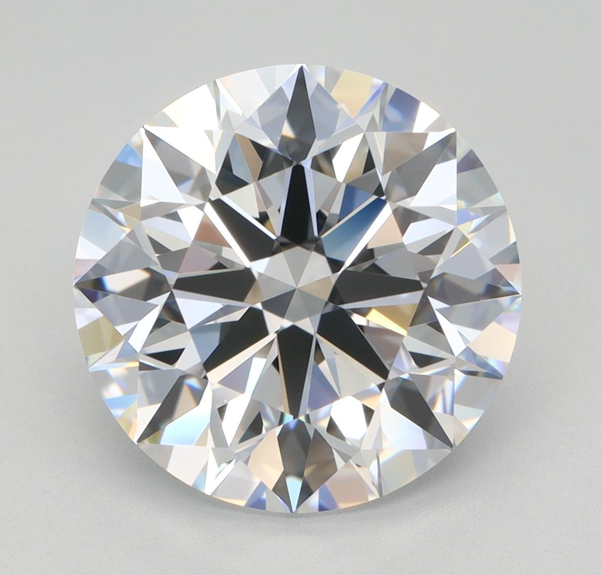 3.60ct D VVS2 Rare Carat Ideal Cut Round Lab Grown Diamond