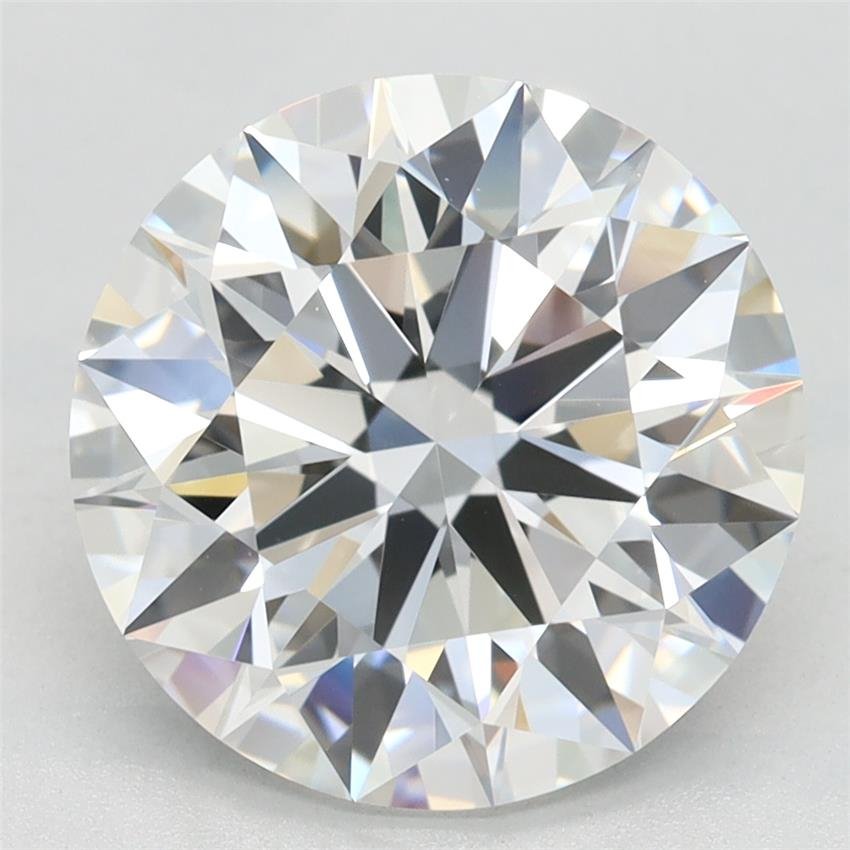 3.78ct E VVS1 Rare Carat Ideal Cut Round Lab Grown Diamond