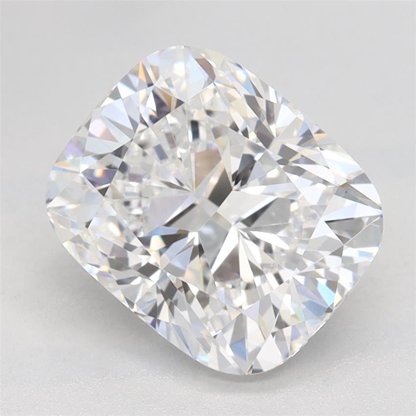 2.59ct E VVS2 Very Good Cut Cushion Lab Grown Diamond