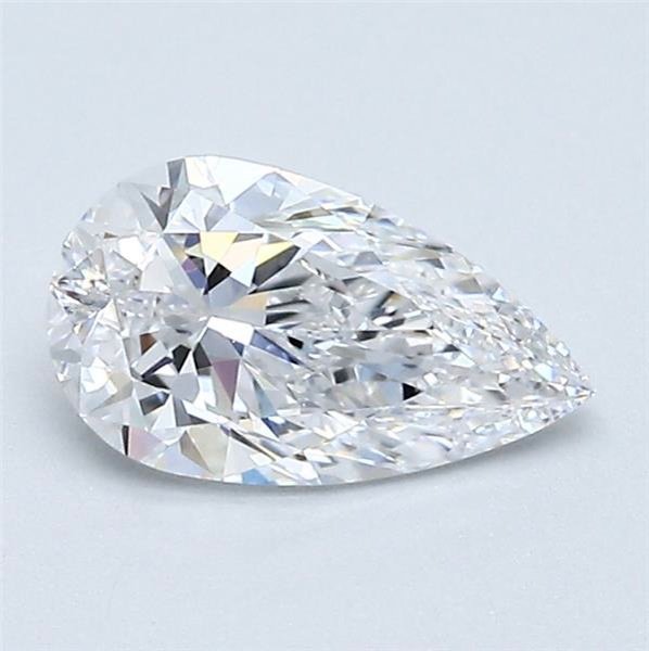 0.80ct D IF Rare Carat Ideal Cut Pear Diamond