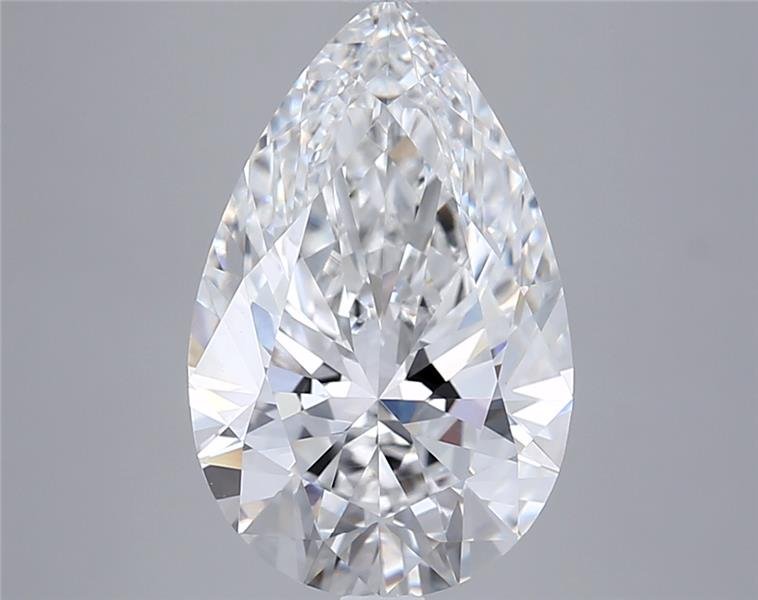 4.06 Carat Pear Lab Diamond