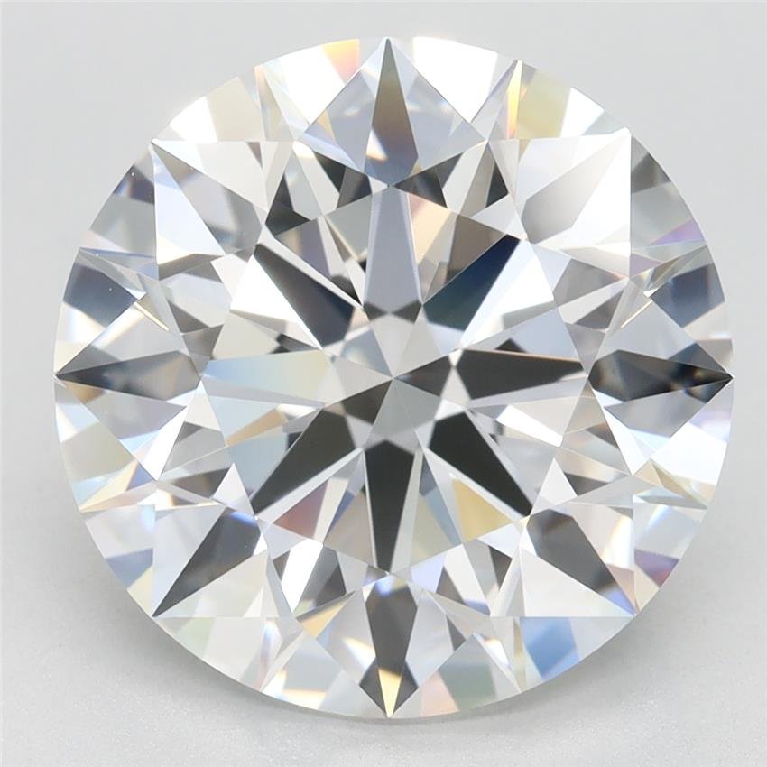 6.31ct E IF Rare Carat Ideal Cut Round Lab Grown Diamond