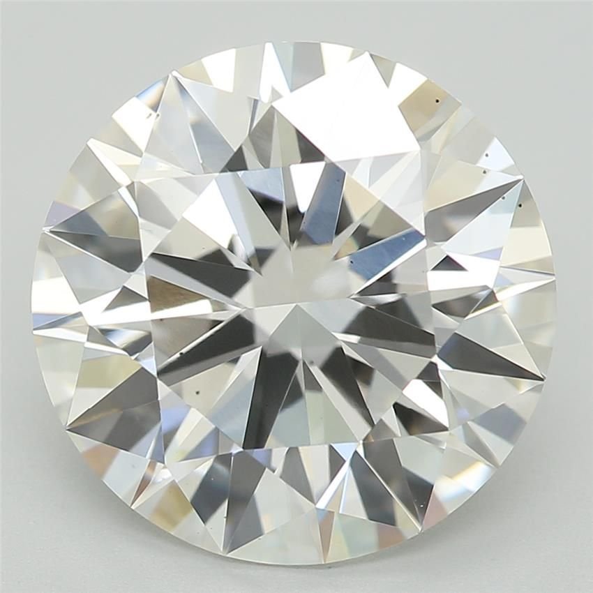 3.80ct E VS2 Rare Carat Ideal Cut Round Lab Grown Diamond