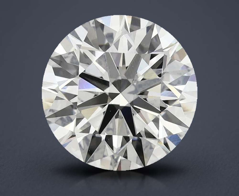 3.41 Carat Round Lab Diamond