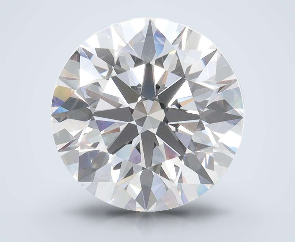 4.01 Carat Round Lab Diamond