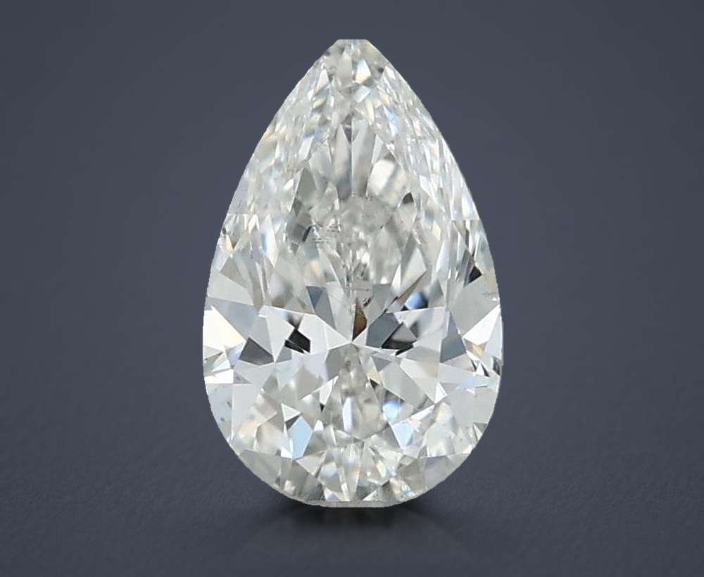 0.50 Carat Pear Natural Diamond