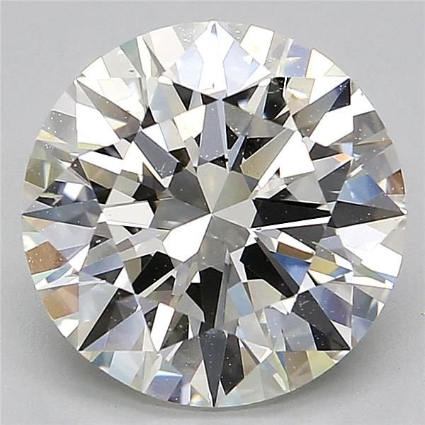 4.02ct I SI2 Excellent Cut Round Diamond