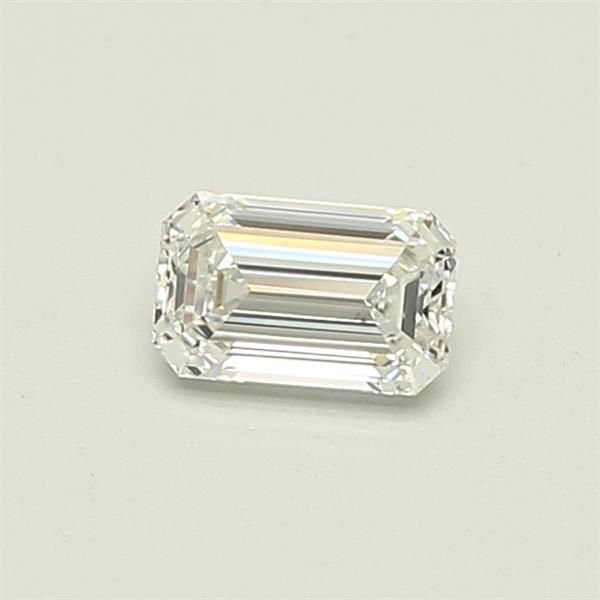 0.40ct E SI1 Rare Carat Ideal Cut Emerald Diamond