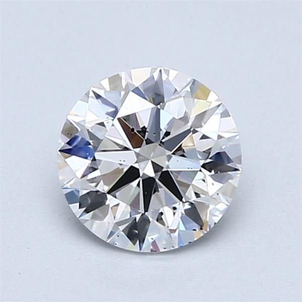 1.11ct D SI1 Rare Carat Ideal Cut Round Diamond