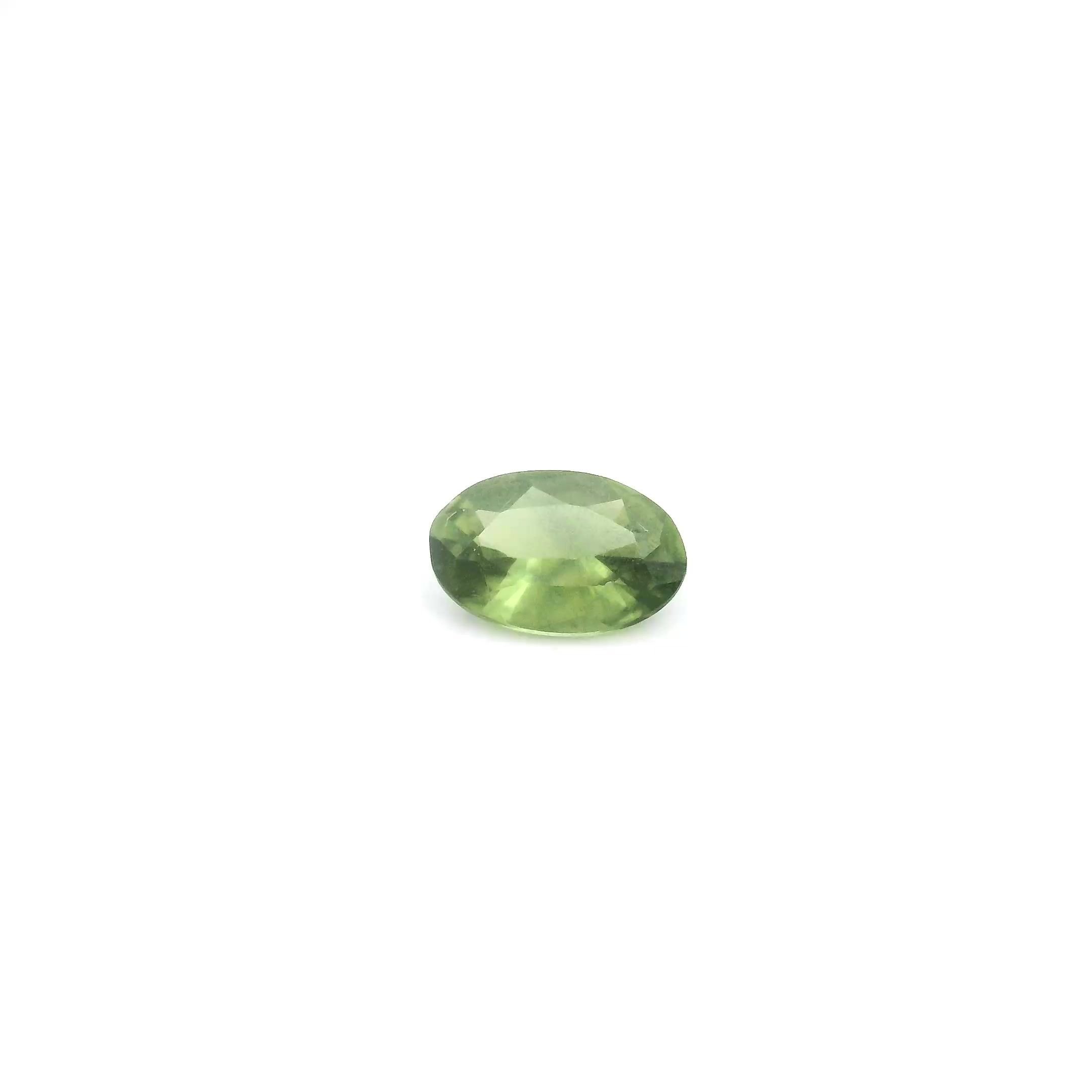 0.44 Carat Green Oval Sapphire